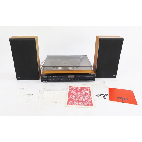 Bang & Olufsen Beogram 1100, Beomaster 1100 and Pair of Beovox S30 ...