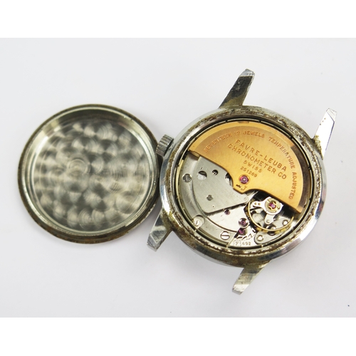 24 - Paul Buhre RotoDatoR Stainless Steel Wristwatch with 21 jewel automatic movement, centre seconds and... 