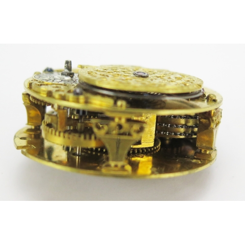 Daniel Quare of London chain driven fusee pocket watch, movement with ...
