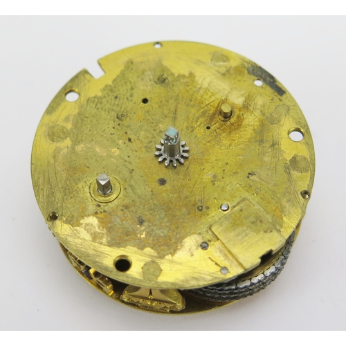 Daniel Quare of London chain driven fusee pocket watch, movement with ...