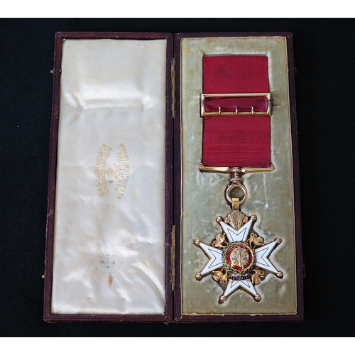 6 - *WITHDRAWN* Star for the Order of Bath in 18ct gold and enamel, sold in original R&S Garrard & Co. f... 