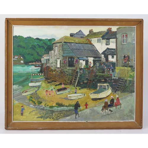 Fred Yates (British 1922 - 2008) Resided in Cornwall from 1968 where he ...