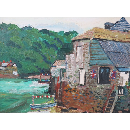 Fred Yates (British 1922 - 2008) Resided in Cornwall from 1968 where he ...
