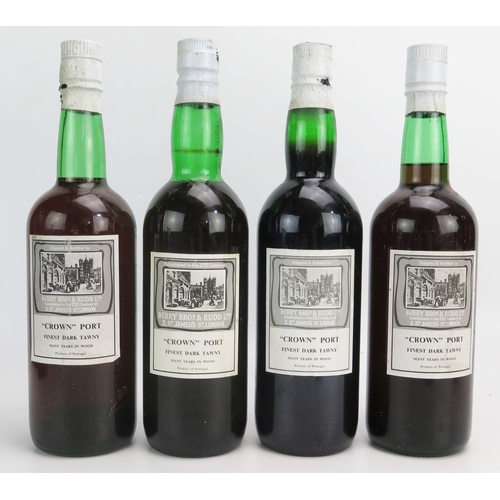 1082 - Collection of Berry Bros & Rudd Ltd Crown Port (finest dark tawny) 70cl (4).  ALCOHOL IS SOLD FOR OF... 
