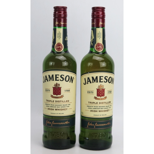 1092 - Two bottles of Jameson Irish Whiskey 700ml (2).
ALCOHOL IS SOLD FOR OFF-PERMISES CONSUMPTION ONLY, A... 