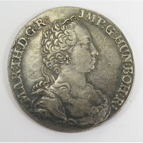 655 - Maria Theresa 1750 half ducaton