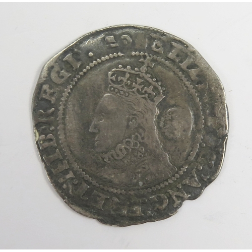 660 - Elizabeth I 1566 sixpence