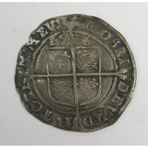 660 - Elizabeth I 1566 sixpence