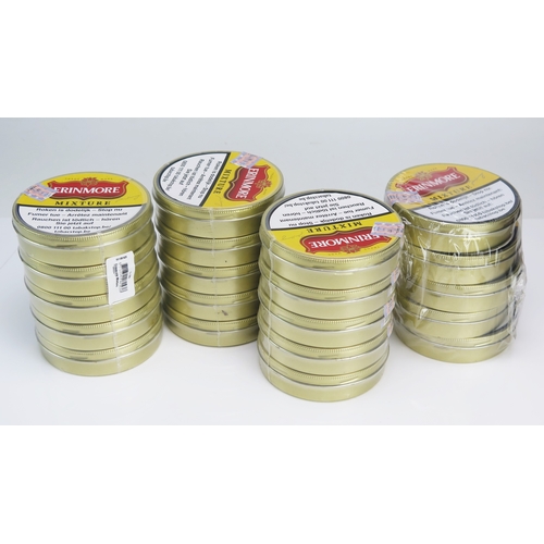 1099 - Twenty 50g tins of Erinmore Mixture pipe tobacco in cellophane seal.
