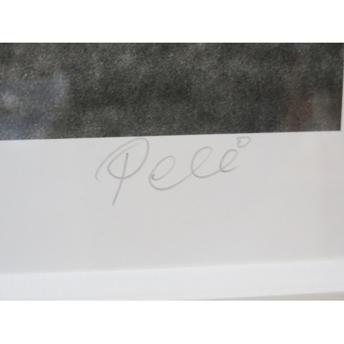 6A - Limited edition Signed Pele photographic print, 