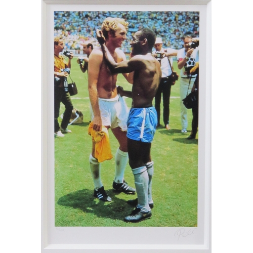 7A - Limited edition Signed Pele photographic print 