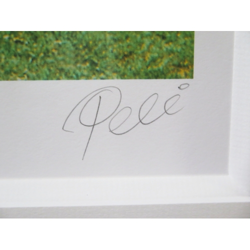 7A - Limited edition Signed Pele photographic print 