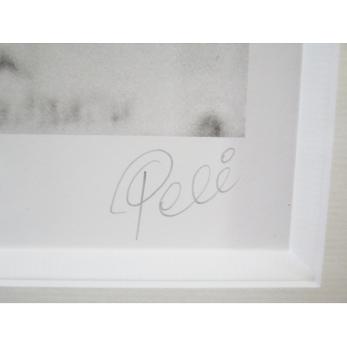 7B - Limited edition Signed Pele photographic print 