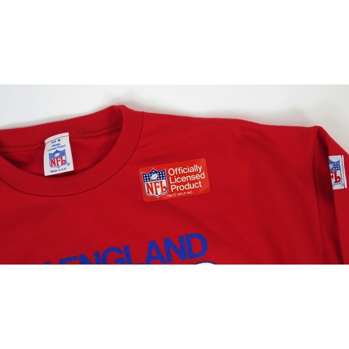 10B - 1990's Era New England Patriots (NFL) official jumper with official sticker still attached as new (n... 
