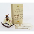 Steiff Teddy Bear with Rocking Horse, reddish brown 8cm bear - 2007 ...