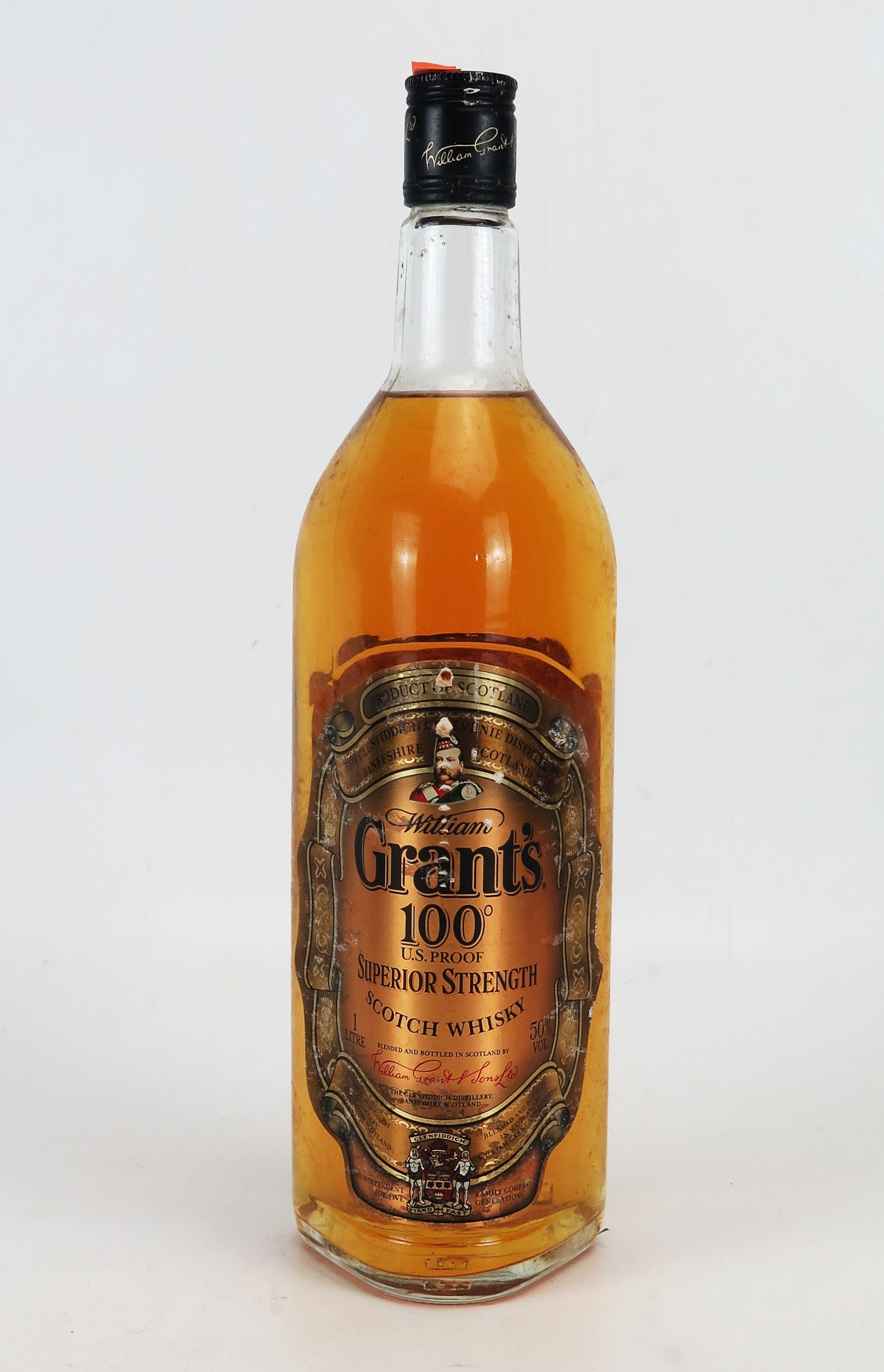 Grant's Superior Strength scotch whisky, 100 U.S Proof, 1 Litre ...