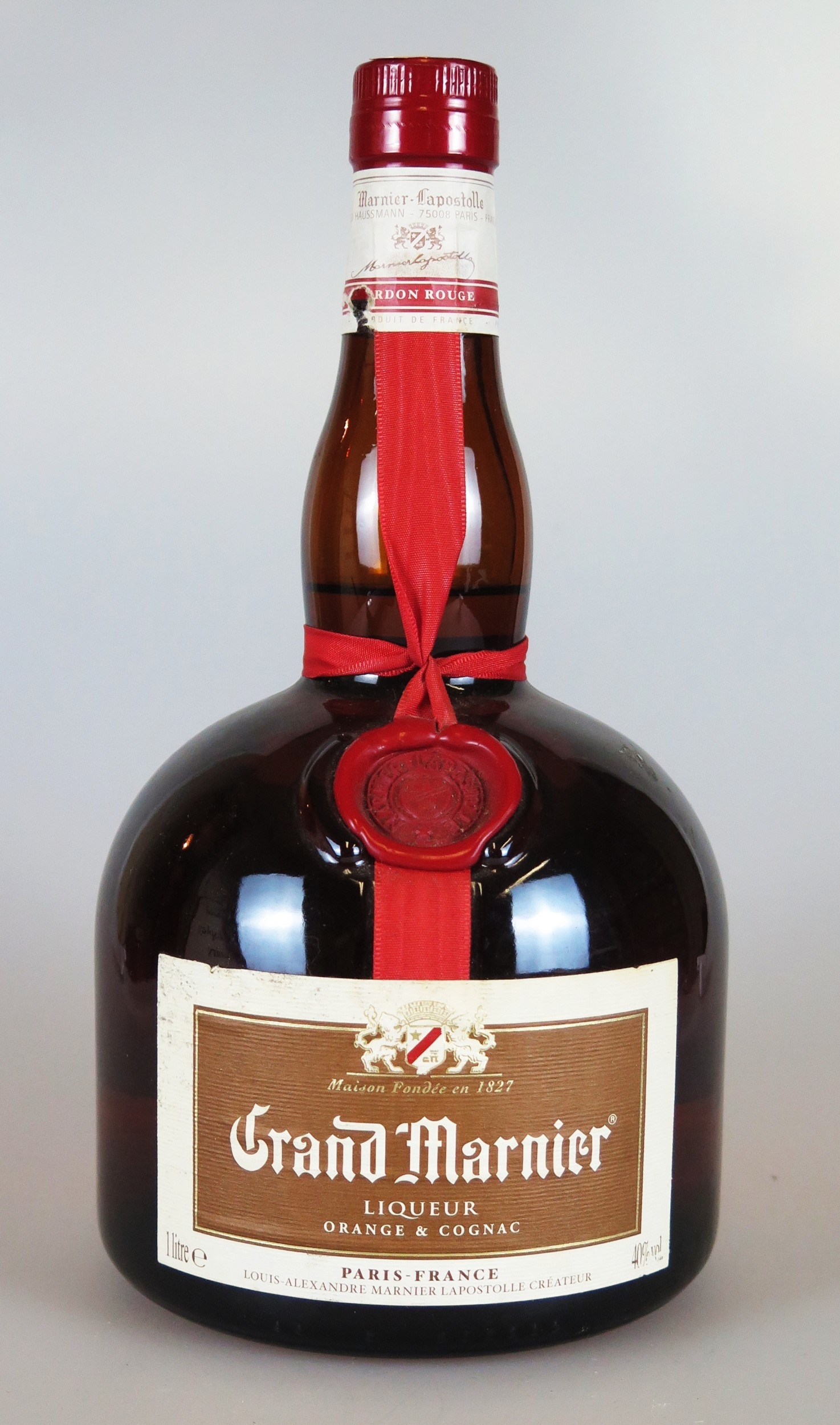 Grand Marnier Orange & Cognac Liqueur, 1 Litre. ALCOHOL IS SOLD FOR OFF ...
