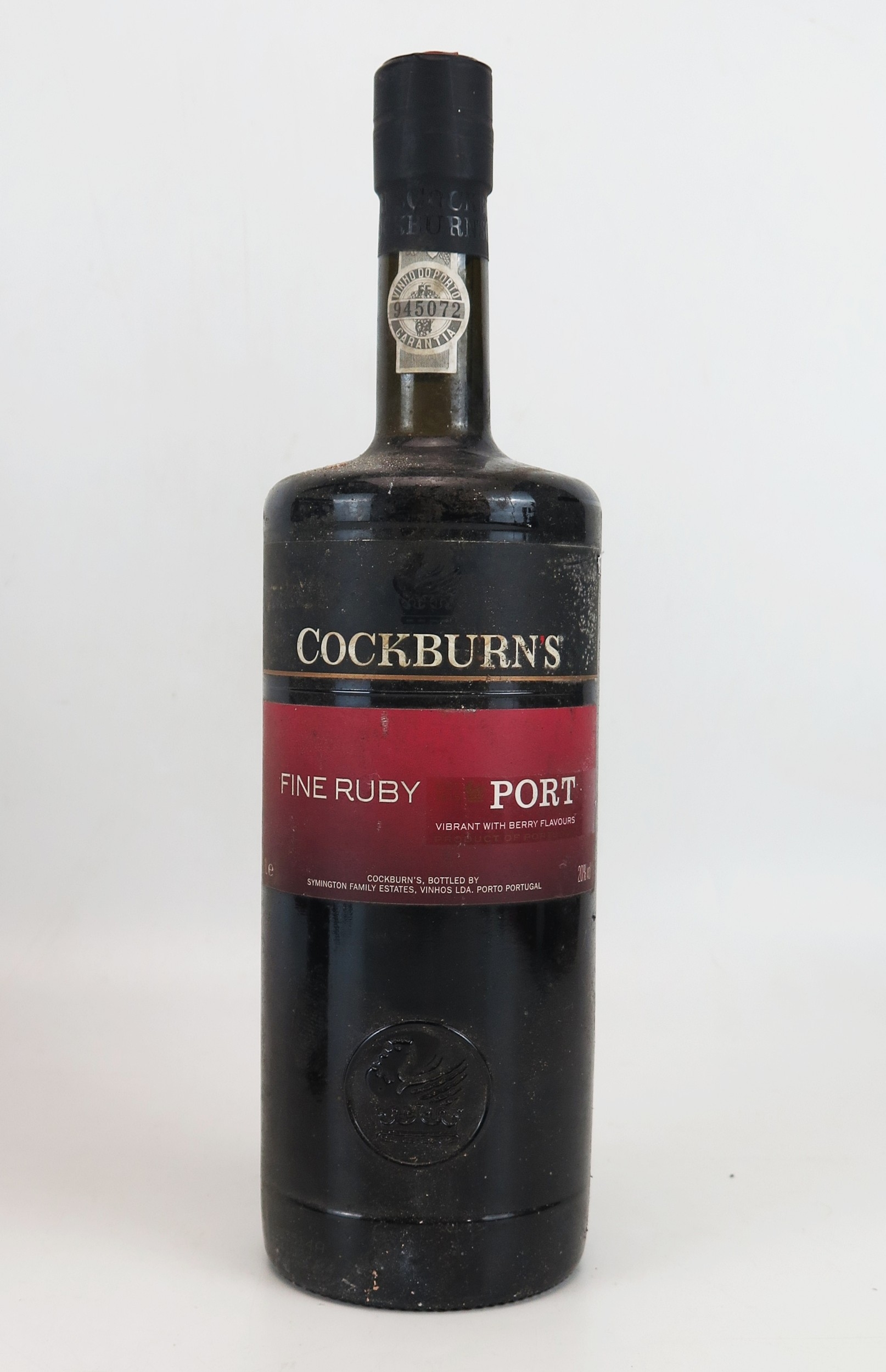 1 Litre bottle of Cockburn's Fine Ruby Port. ALCOHOL IS SOLD FOR OFF ...