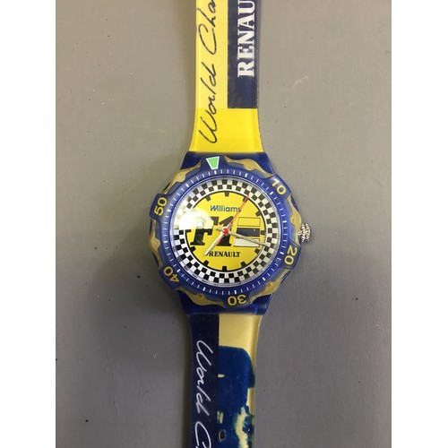 97 - Williams Renault F1 World Champions Swatch Watch.