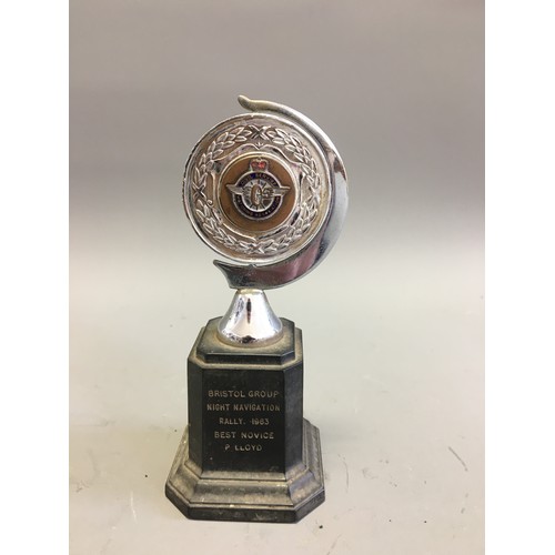 100 - Vintage Civil Service Motoring Association Navigational Trophy and Camel Vale Motor Club 1956, W.D.M... 