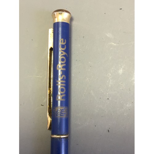 102 - Rolls Royce Ephemera - Tankard, Chassis Plate and Pen