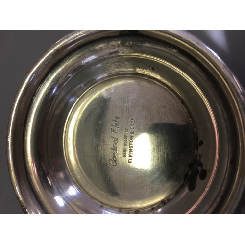 104 - Nomad Motorists Elkington Silver plated 1937 & 1938 Award Tankards.