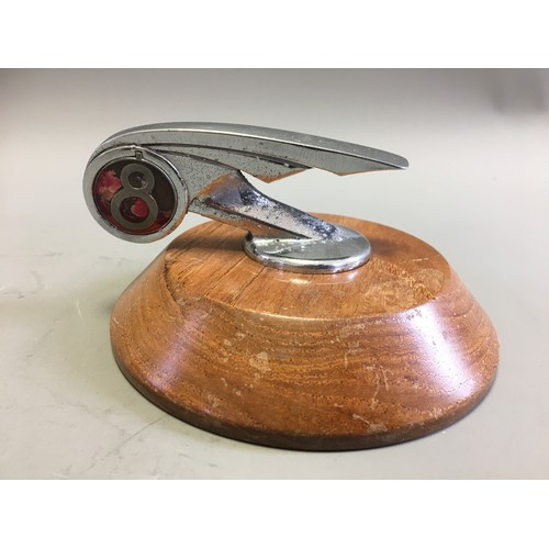 113 - Vintage Morris Car Hood Ornaments x 3.