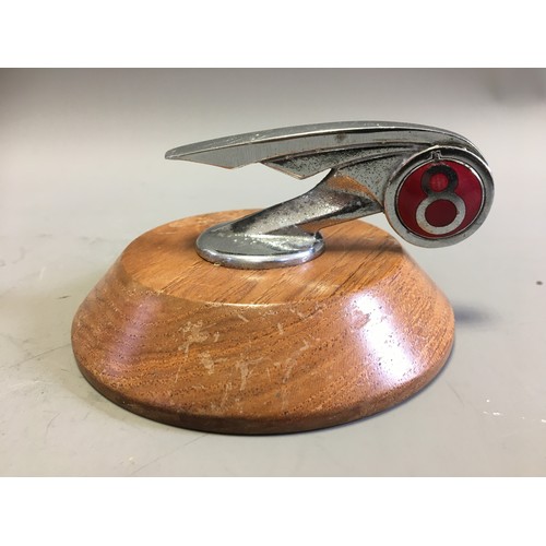 113 - Vintage Morris Car Hood Ornaments x 3.