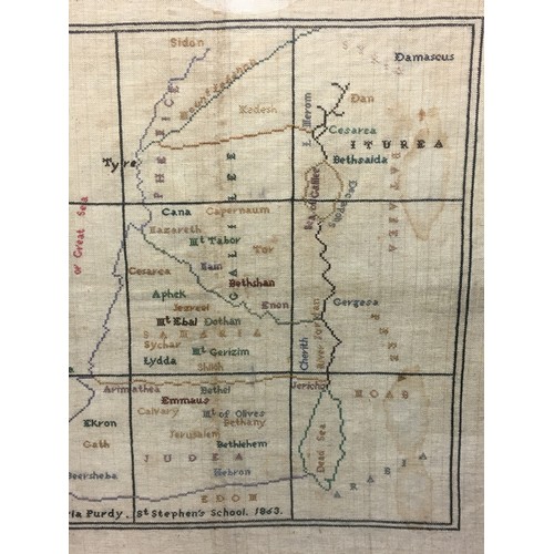 74 - 19th Century Unusual Sampler of the 