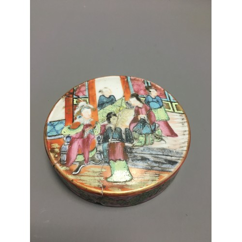 91 - Collection of Early 19th Century and Later Chinese Lids, and Ginger Jars etc