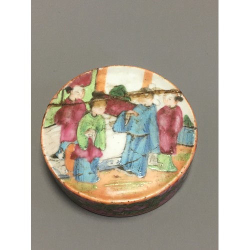 91 - Collection of Early 19th Century and Later Chinese Lids, and Ginger Jars etc