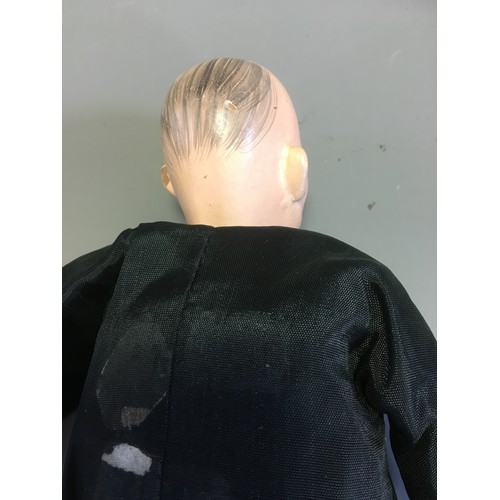 108 - Chinese Early 20th Century Pair of Ceramic and Cloth 