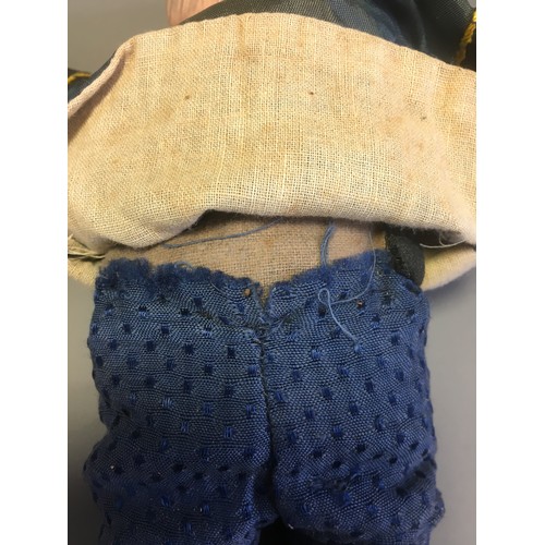 108 - Chinese Early 20th Century Pair of Ceramic and Cloth 