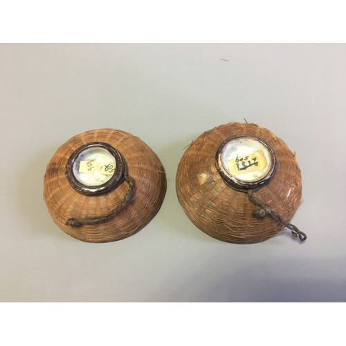 92 - Japanese Hand Crafted Sake Bowls x 5. Glazed Stoneware examples stamped to base and 2 x Early Mid Ce... 