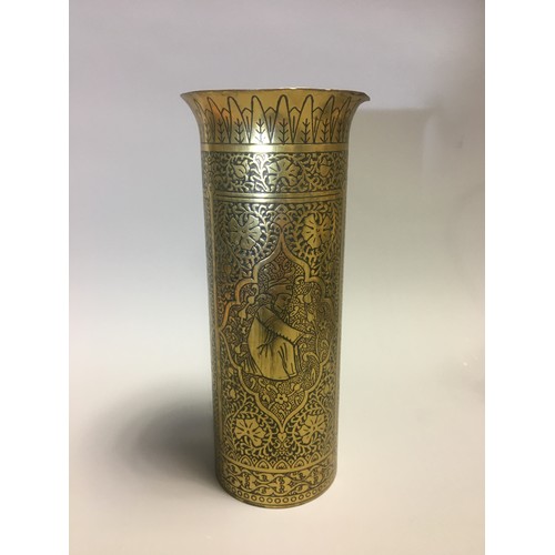 61 - Good Selection of Middle Eastern Islamic Brass and copper Wares Early 20th Century and Later to incl... 