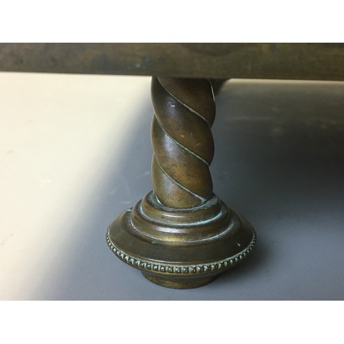 118 - 19th Century Ecclesiastical Champleve Enameled Large Alms Dish. Brass Construction with Pink, Blues ... 