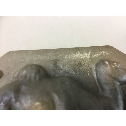 33 - Late 19th Century/Early 20th Century Camel Shaped Chocolate Mold, Fish Makers Mark model No 40 2026.... 