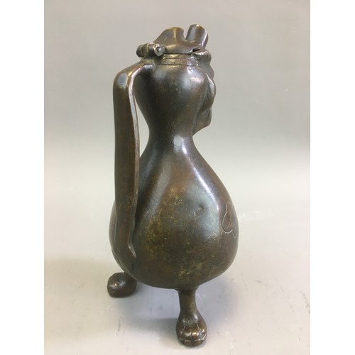 8 - Bronze German Aqua Manilles Dated 1575. Holy Water Vessel 19th Century Copy of the 16th Century Orig... 