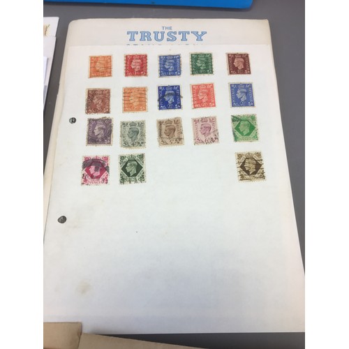 56 - 1930's and later collection of Loose and Album Stamps and First Day covers.
