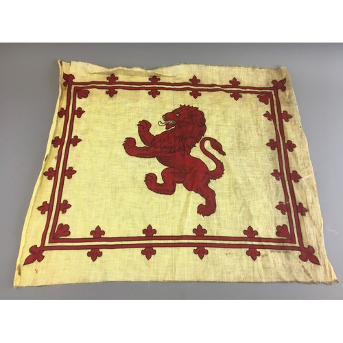 WW1 Period or Earlier Royal Banner of Scotland - Rampant Lion Flag. British Made.
