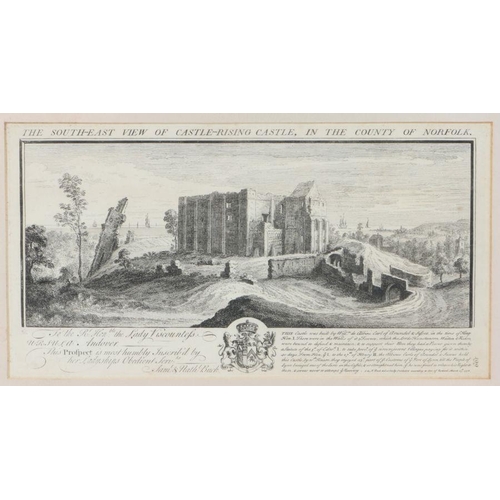 After Samuel and Nathaniel Buck 'The South East View of Castle Rising ...