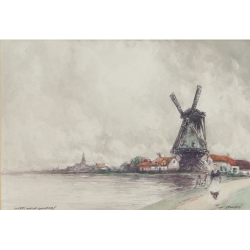 314 - Victor Noble Rainbird (1888-1936)
 'In Belgium'
 signed (lower left),watercolour
 20 x 30cm (8 x 12i... 