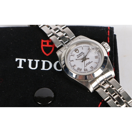 167a - A Tudor Princess Date ladies stainless steel wristwatch, ref. 92500, serial no. H193XXX, circa 2000,... 