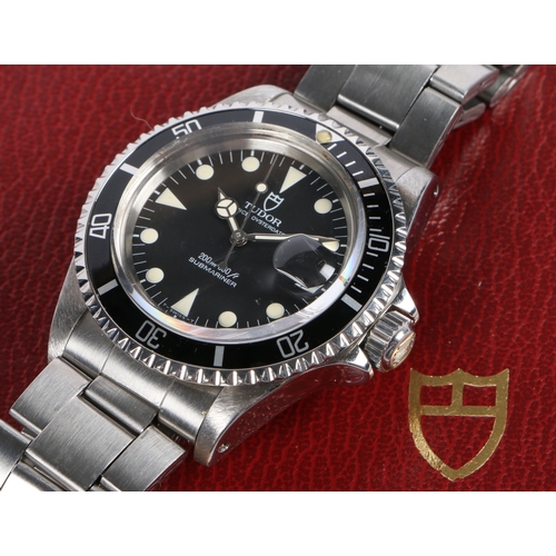 168 - A Tudor Prince Oysterdate Submariner 200m/660ft gentleman's stainless steel wristwatch, model no 790... 