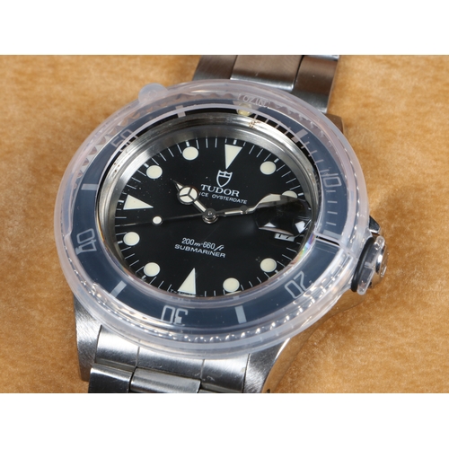 168 - A Tudor Prince Oysterdate Submariner 200m/660ft gentleman's stainless steel wristwatch, model no 790... 