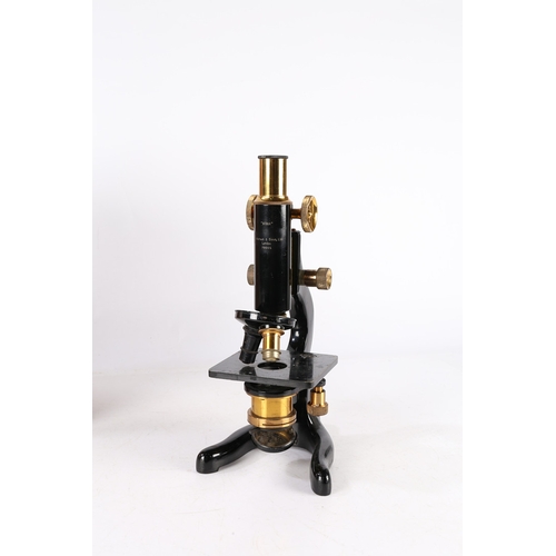 133 - A 20TH CENTURY MICROSCOPE BY W. WATSON & SONS LTD 