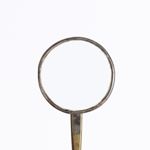 192 - A GEORGE III YELLOW METAL QUIZZER OR VIEWING LENS, CIRCA 1800. A George III yellow metal quizzer or ... 