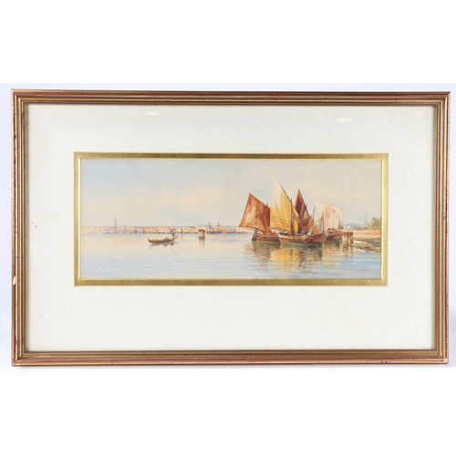 205 - M MARTINO (19TH CENTURY) VENETIAN SCENE. M Martino (19th Century)
Venetian Scene
signed (lower right... 