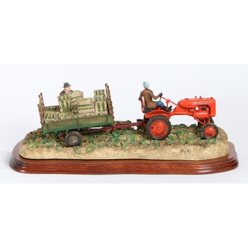 309 - BORDER FINE ARTS 'CUT AND CRATED'. Border Fine Arts 'Cut and Crated' (Allis Chalmers Tractor), model... 