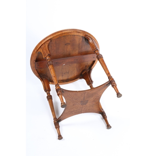 350 - A 19TH CENTURY NEW ZEALAND SPECIMEN PARQUETRY CIRCULAR OCCASIONAL TABLE. The geometric inlaid top by... 